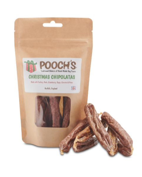 Pooch’s Christmas Chipolatas