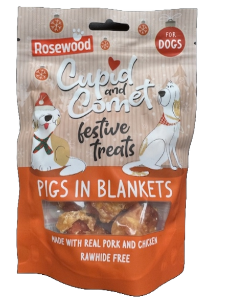 Rosewood Pigs in Blankets Dog Treats